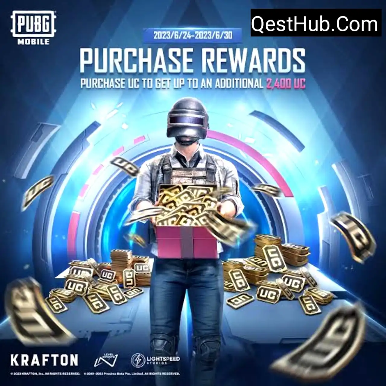 12000 Pubg Uc Rewards - Qesthub Games